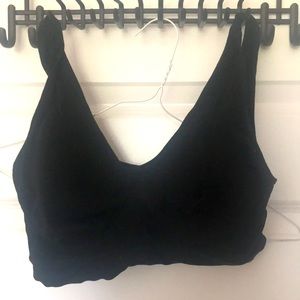 Black sports bra xxxl